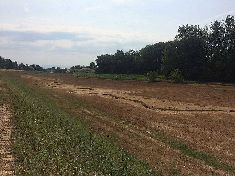 Flood expansion zone in Vendenheim