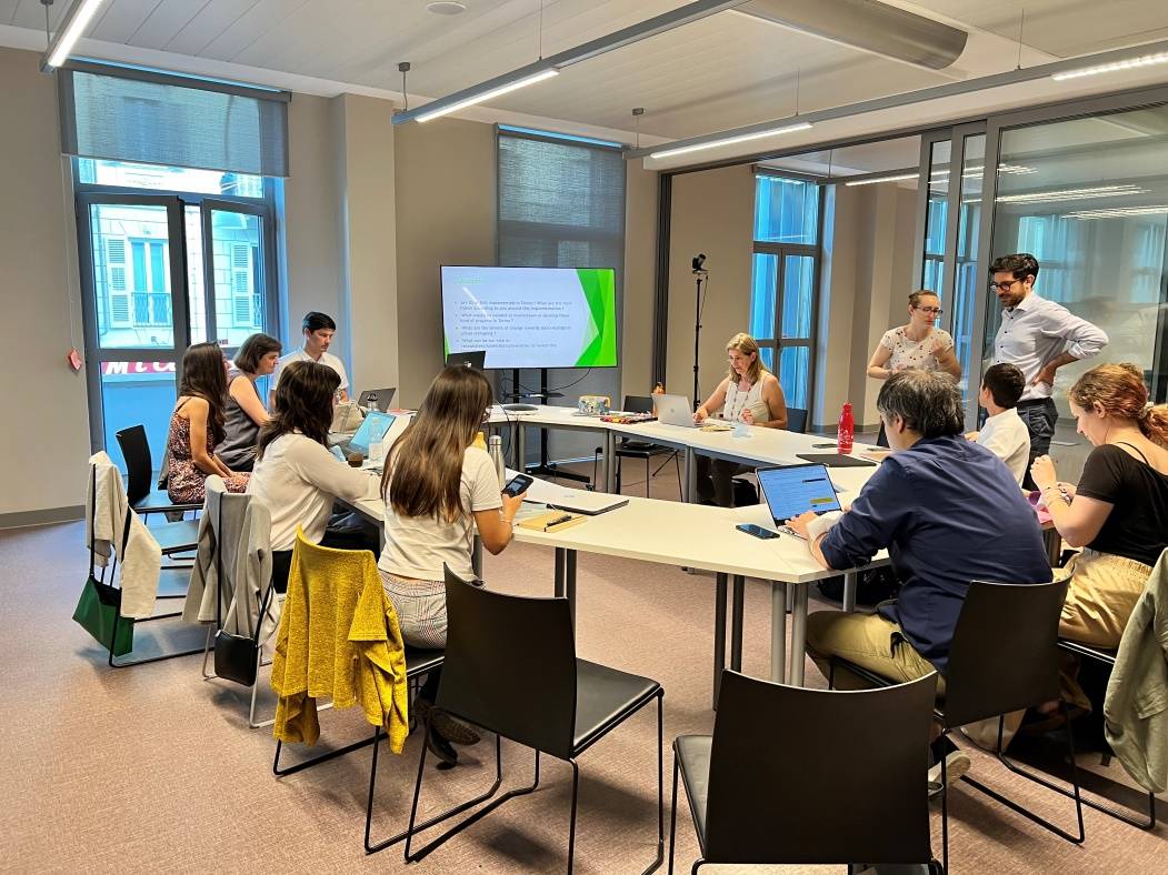 workshop - people around a table